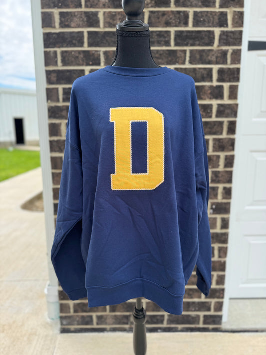 Varsity Letter Crewneck