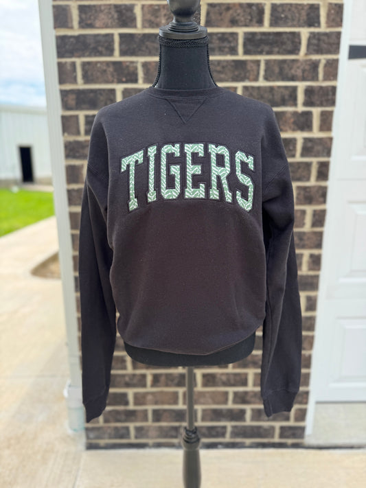 Yorktown Tigers Applique Crewneck