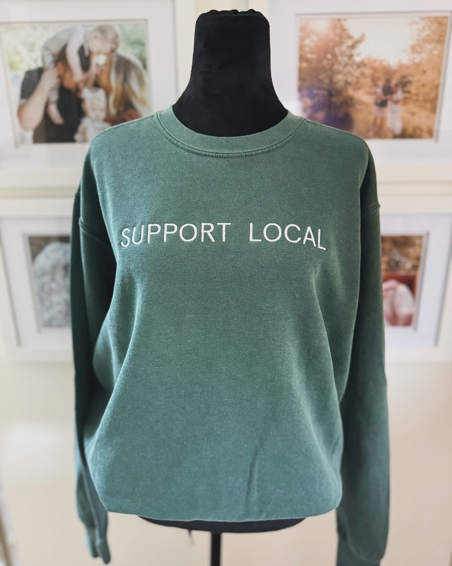 Support Local Crewneck