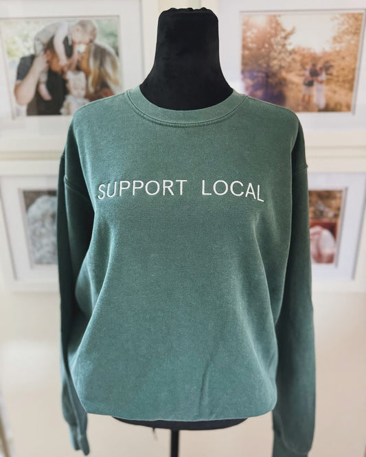 Support Local Crewneck