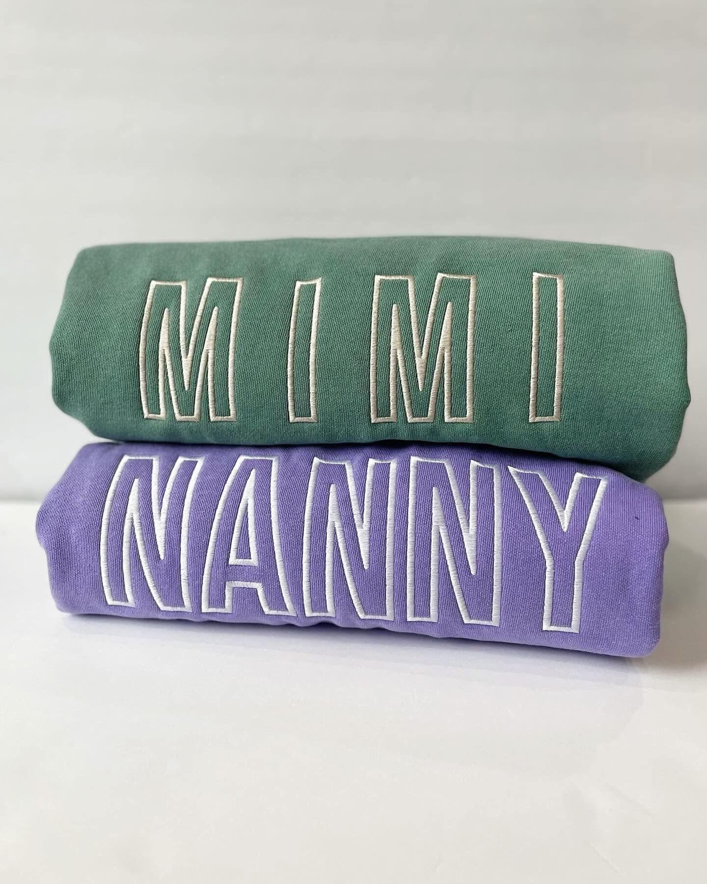 MAMA Embroidered Crewneck